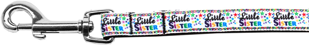 Little Sister Nylon Ribbon Pet Leash 5/8 inch wide 4Ft Lsh